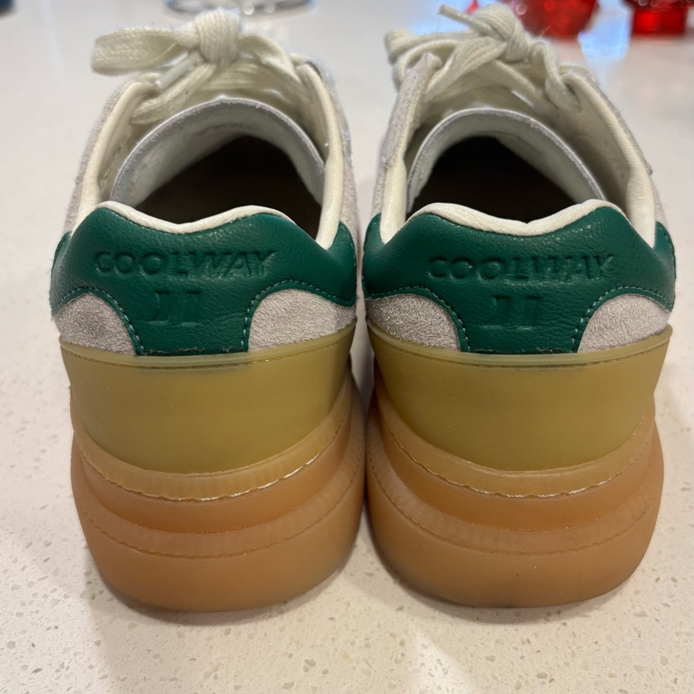 Coolway Goal Hi Ice Green Sneakers - Picture 6 of 7